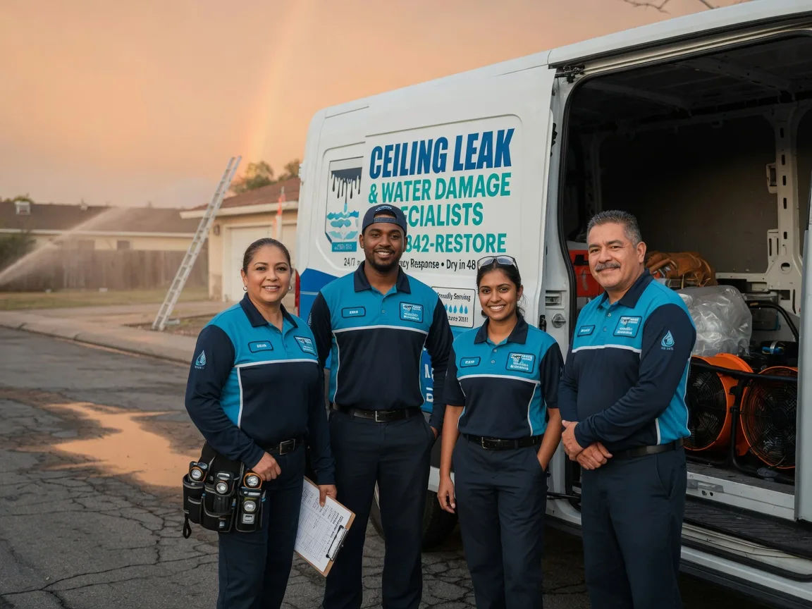 Ceiling Leak Cleanup company in New Salem, IL